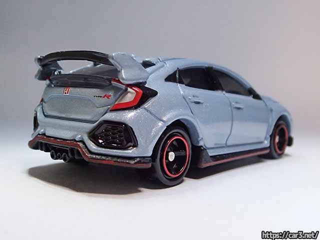 トイザらスオリジナルのトミカ ホンダ シビックtype R イギリスカラー仕様 車 ３ 轟car3