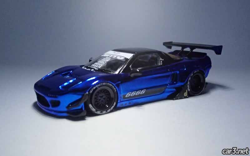 イノモデルの1/64ＮＳＸロケットバニーＶ２【INNO64 NSX NA1 ROCKET 