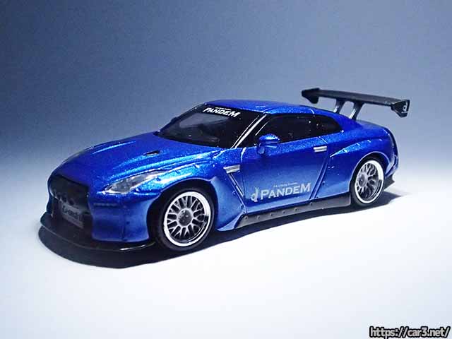 MINI GTのパンデム日産GT-RをTASでフラゲ【1/64 Pandem Nissan GT-R R35】 | 車×３（轟Car3）