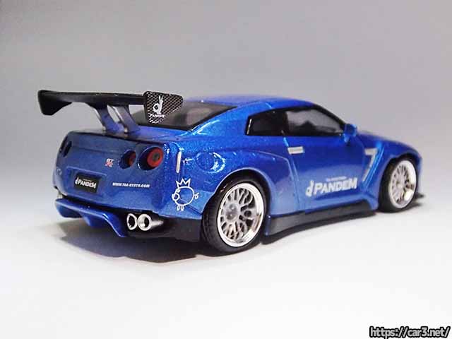 MINI GTのパンデム日産GT-RをTASでフラゲ【1/64 Pandem Nissan GT-R R35】 | 車×３（轟Car3）