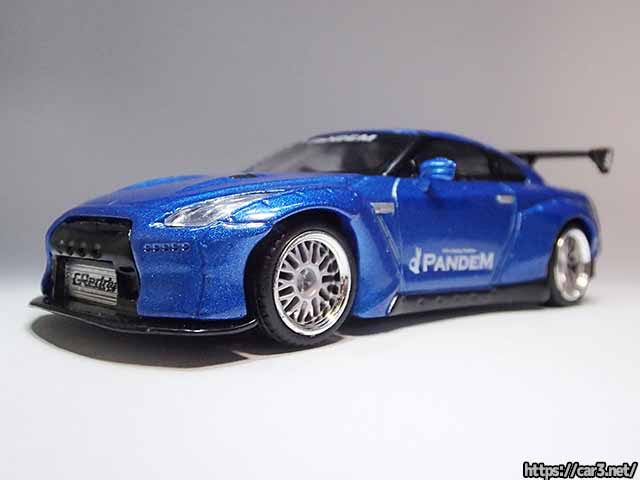 MINI GTのパンデム日産GT-RをTASでフラゲ【1/64 Pandem Nissan GT-R R35】 | 車×３（轟Car3）