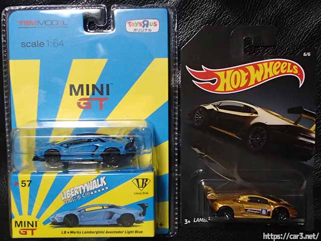 MINI GT ランボルギーニ アヴェンタドール トイザらス Aventdor MINI GT 1⁄64 ミニカー アヴェンタドール トイザらス限定