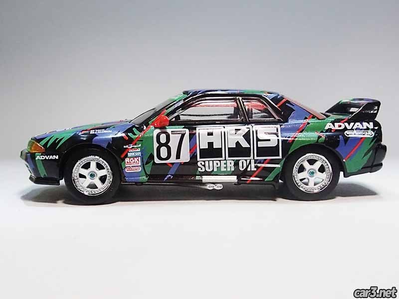 MINI GTの1/64 HKSスカイラインGT-R グループA(1993全日本ツーリングカー選手権参戦車) | 車×3（轟Car3）