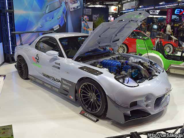 絆7~KIZUNA7~伊藤笑会×D'zガレージ with RE雨宮のFD3S型RX-7は20Bの
